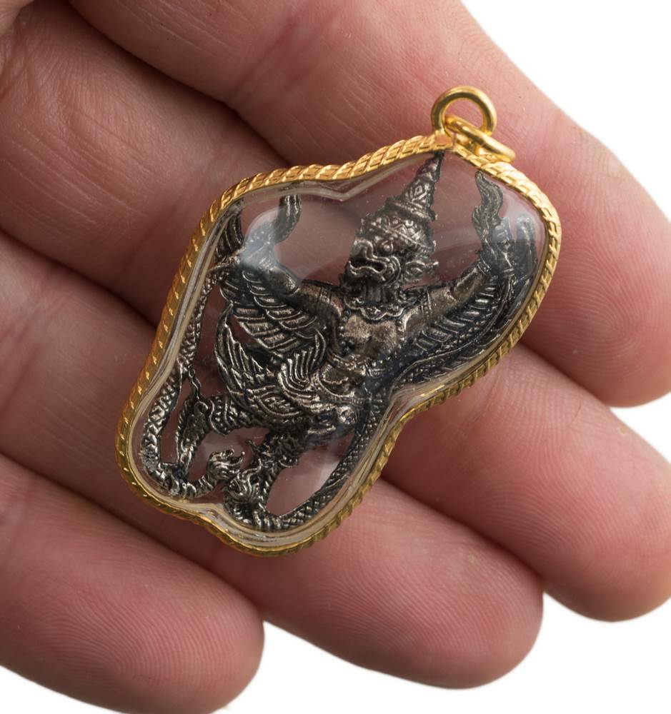 Pendentif Garuda Argent 925 - 9 Grammes - Bijou Oiseau #k91 25419 - Neuf Avec étiquettes