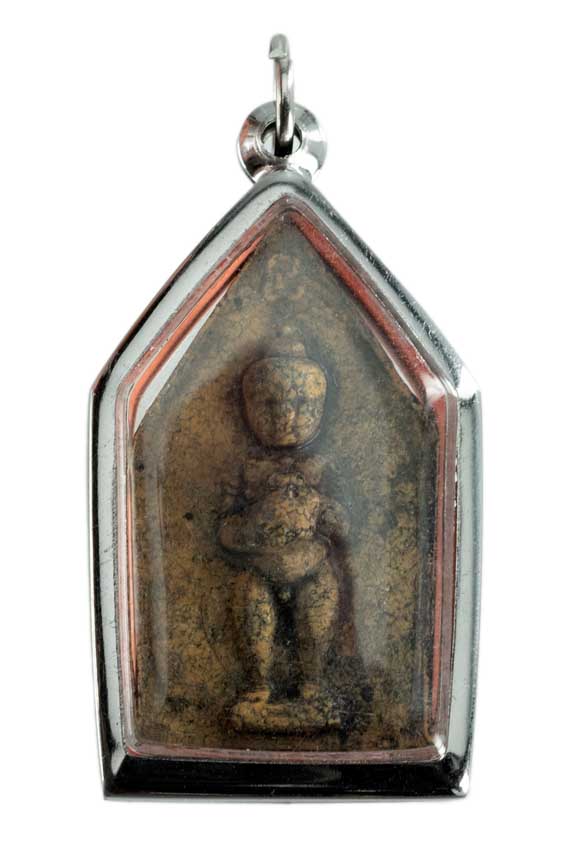 Amulette Khun Paen et Kuman Thong Sous Étui