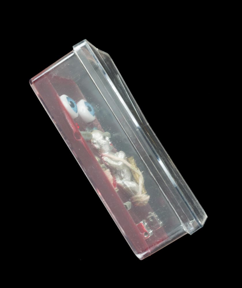 Amulette Thaïlandaise Kuman Thong Luk Krok - Double Tête Siamoise - Talisman Porte-bonheur