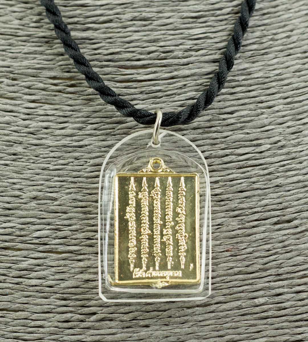 Pendentif Sak Yant Thaïlandais - Amulette Bouddhiste - Argent 925 - Neuf Sans Emballage
