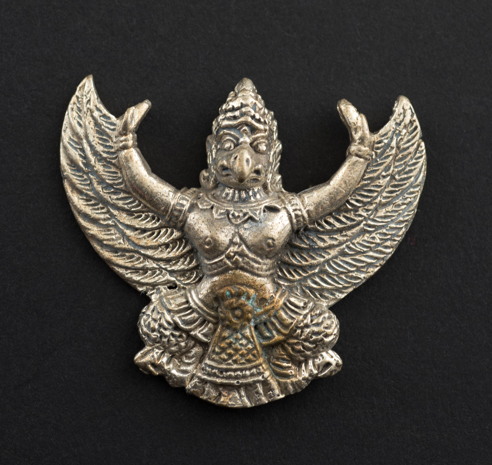 Amulette Thaï Garuda Phaya Krut LP Suang Oiseau Monture Vishnu Thaïlande