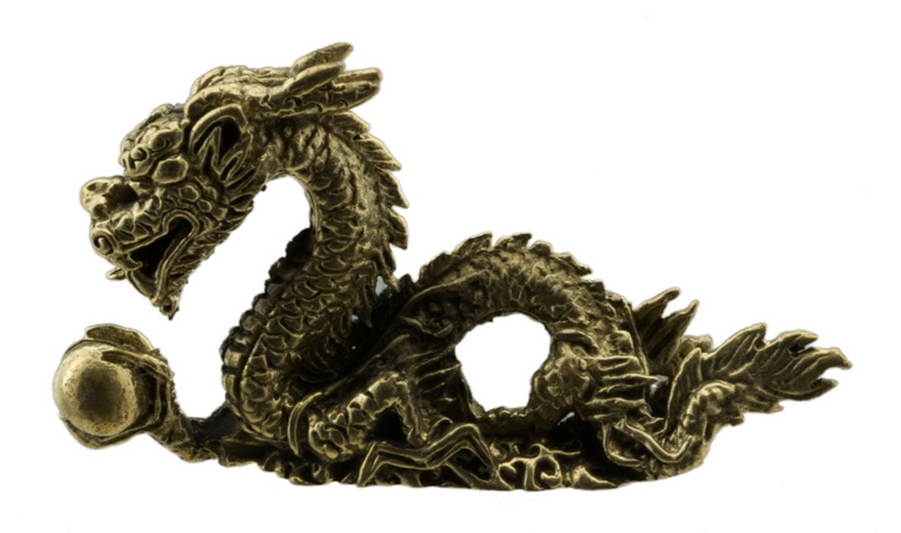 Dragon chinois -puissante amulette de protection thaie-Talisman