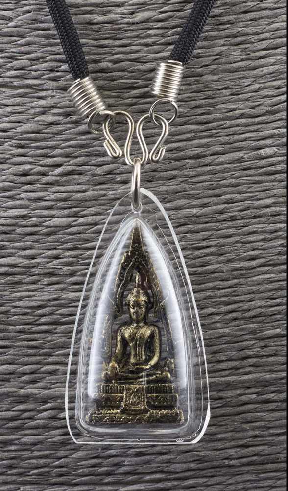 Pendentif Bouddha Bague Vintage Originale Feng Shui Amulette De